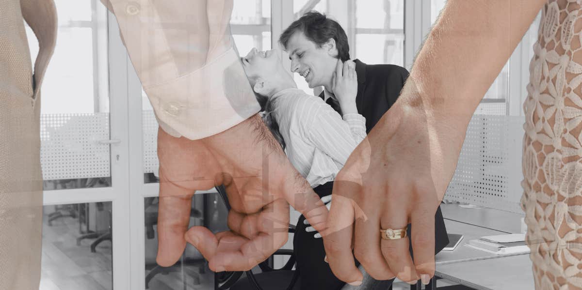 How To Make A Modern Marriage Last Forever, According To Research Young man and woman kissing